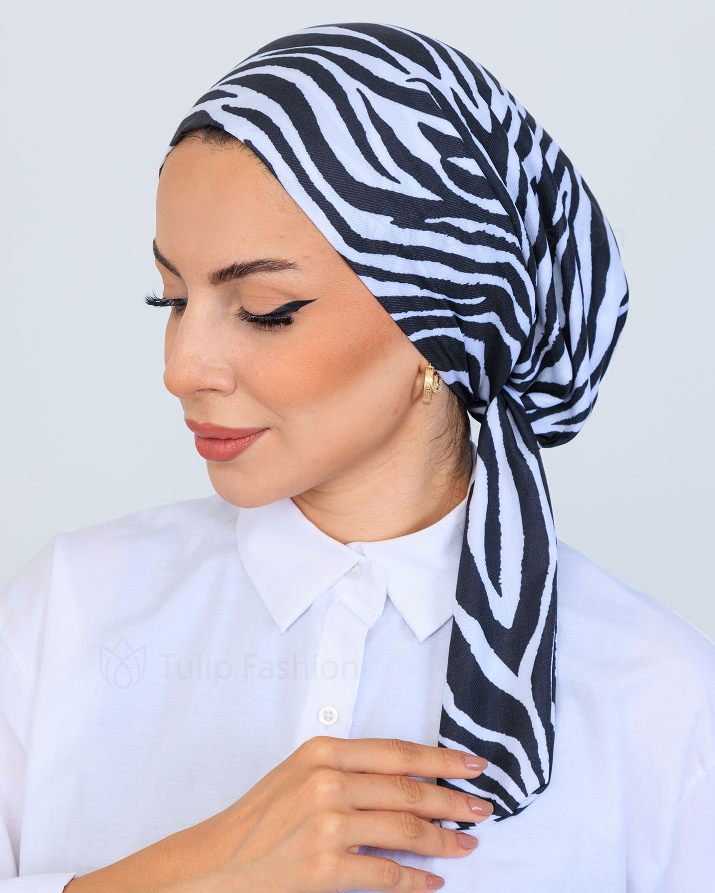 Turban - Brice  - White - 4