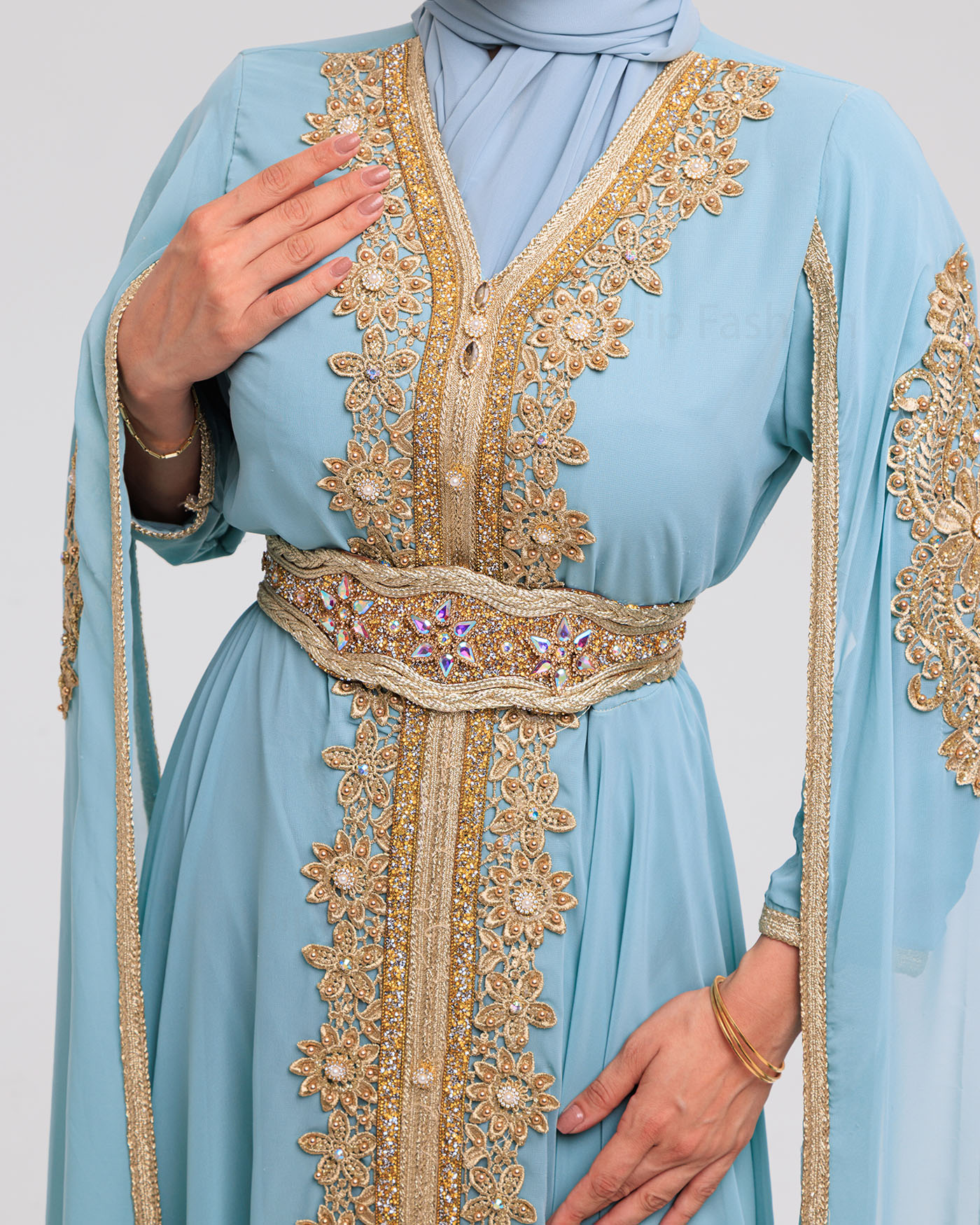 Kaftan - Pistachio green - 12