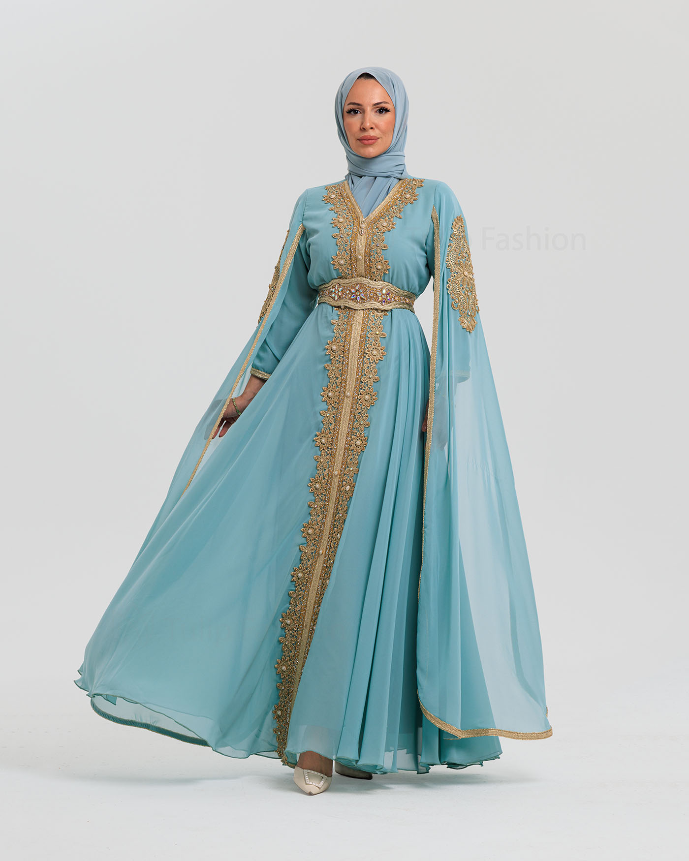 Kaftan - Pistachio green - 2