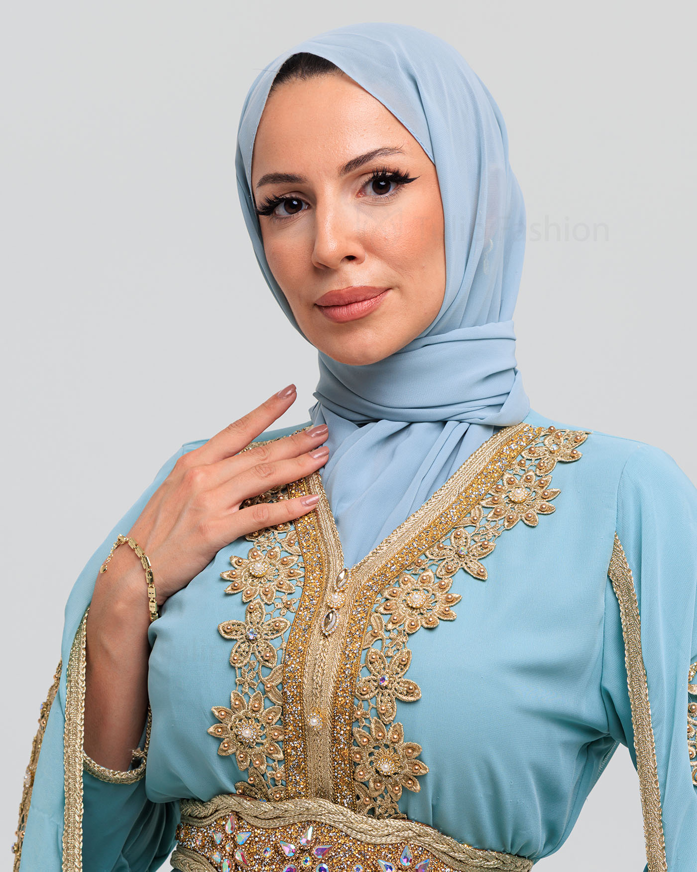 Kaftan - Pistachio green - 14