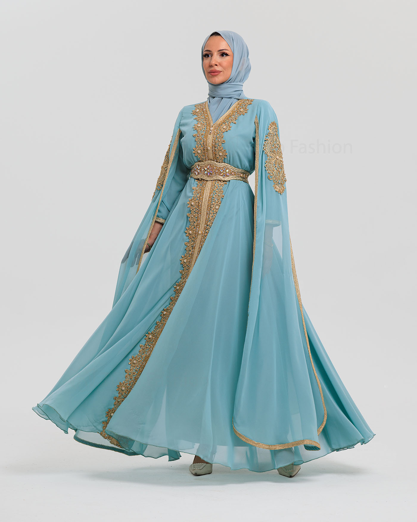 Kaftan - Pistachio green - 15