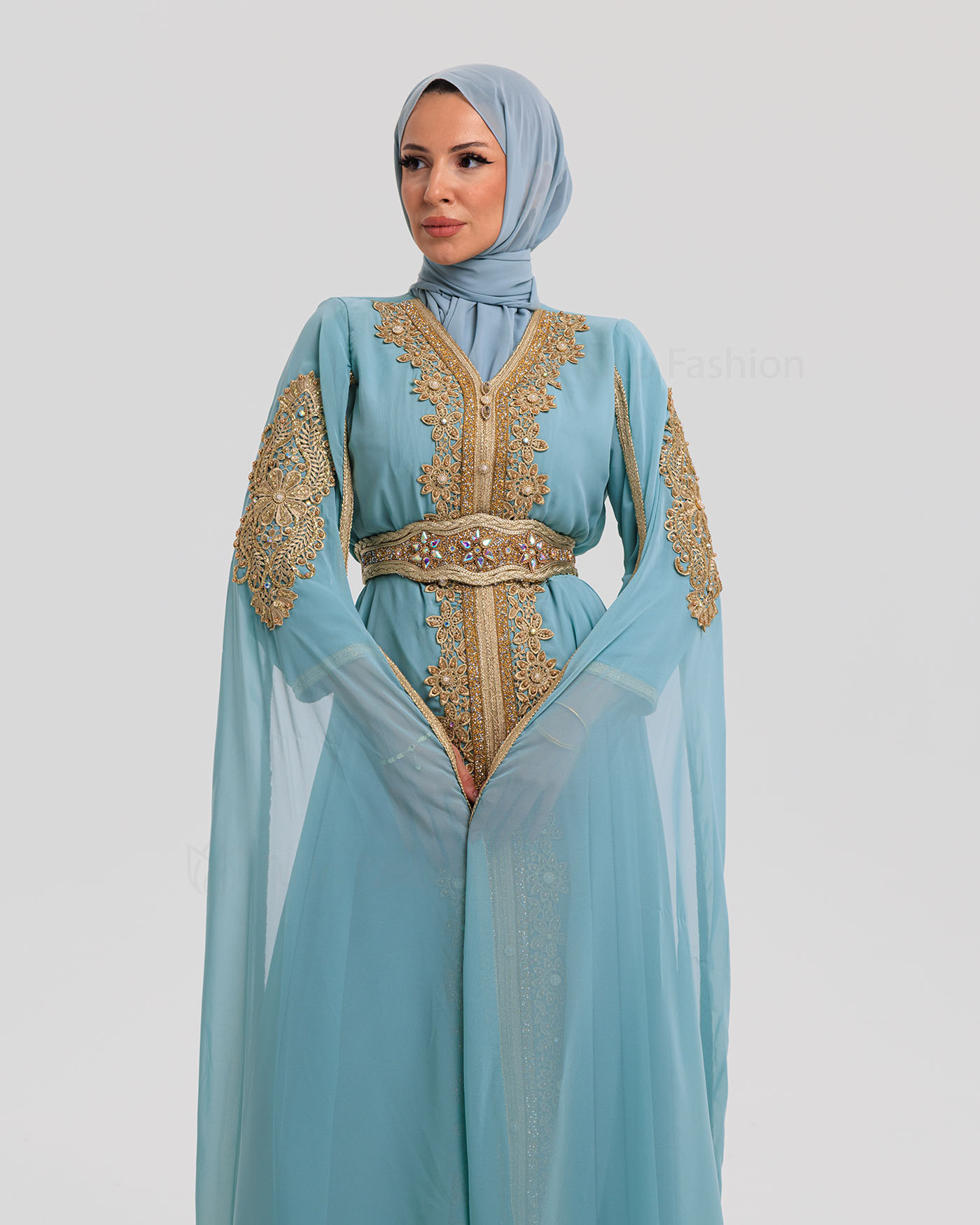 Kaftan - Pistachio green - 6