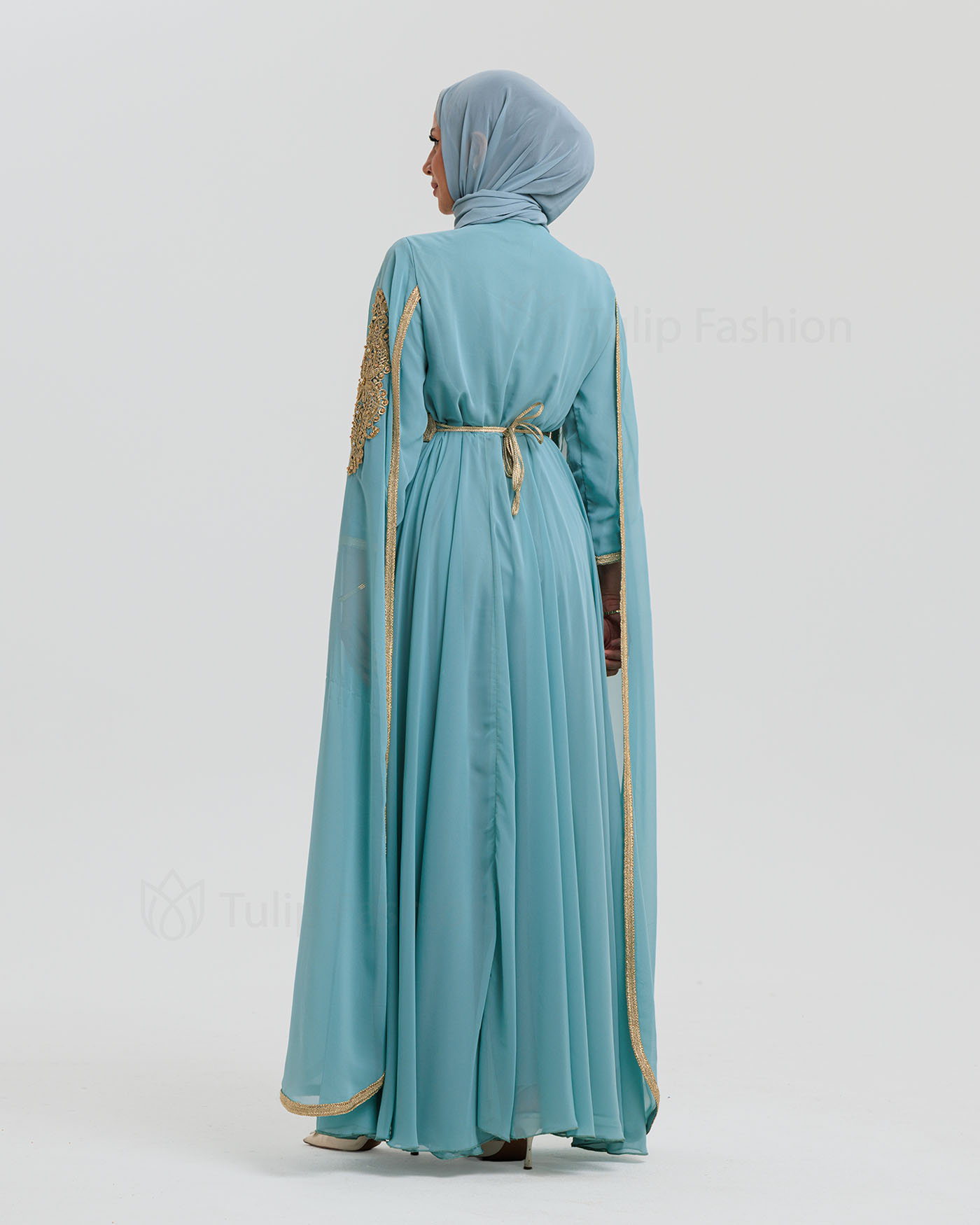 Kaftan - Pistachio green - 5