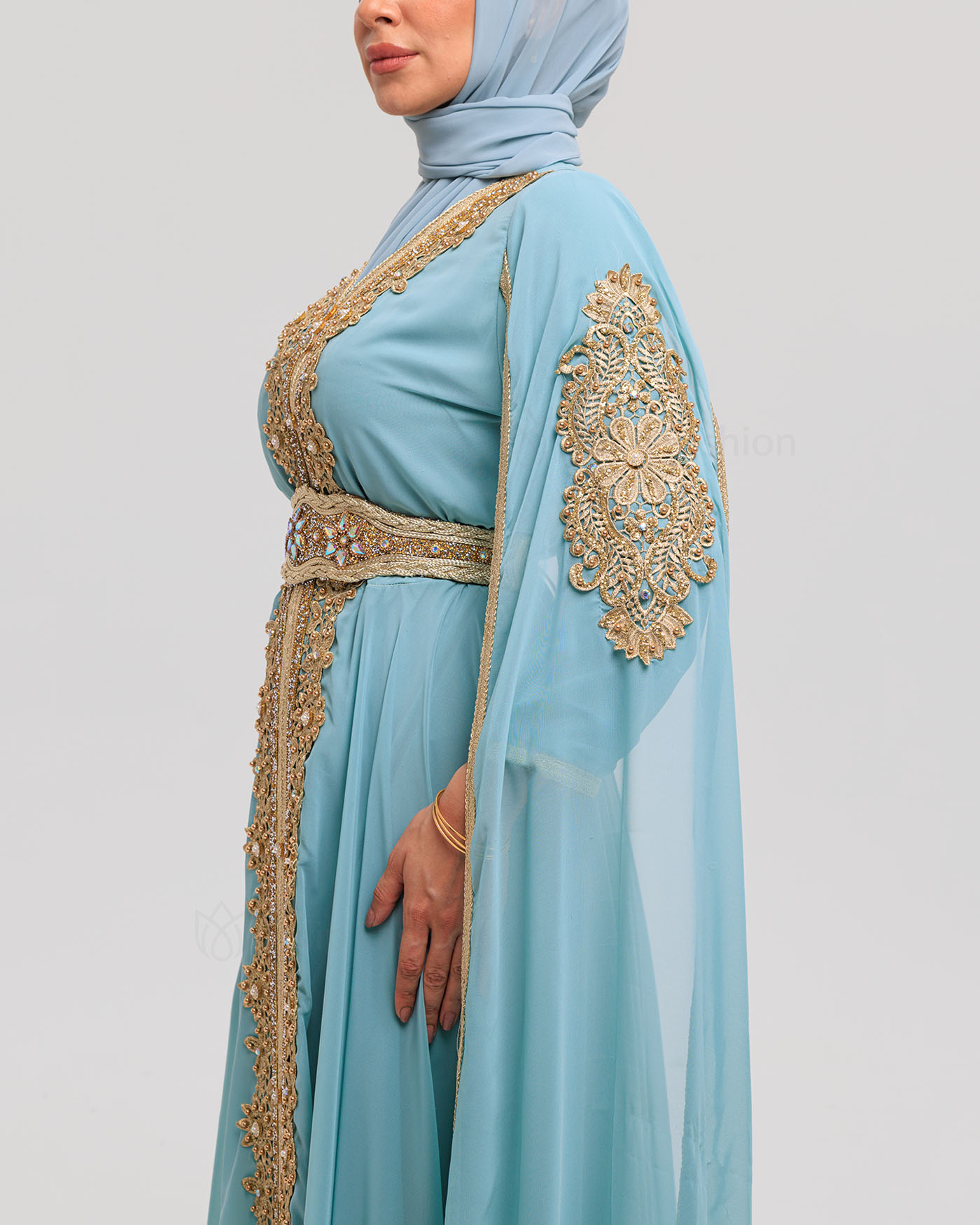 Kaftan - Pistachio green - 11