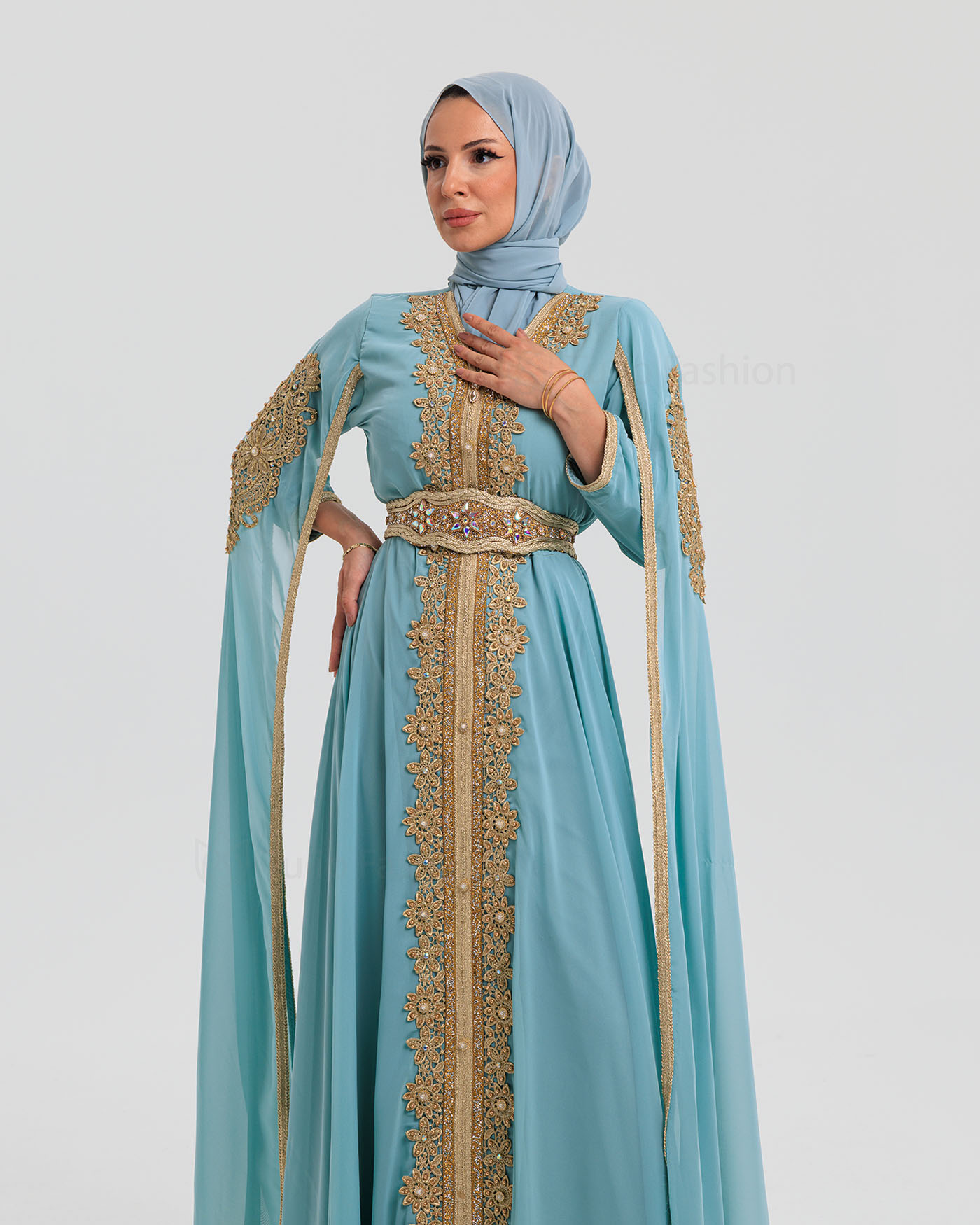 Kaftan - Pistachio green - 8