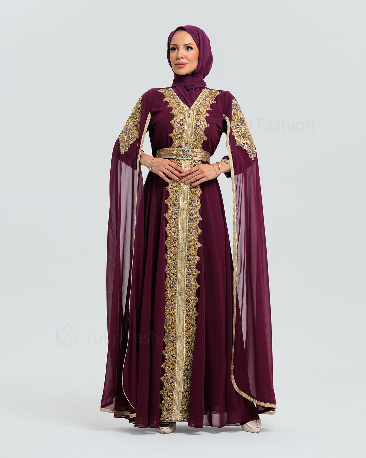 Kaftan - Purple - 6