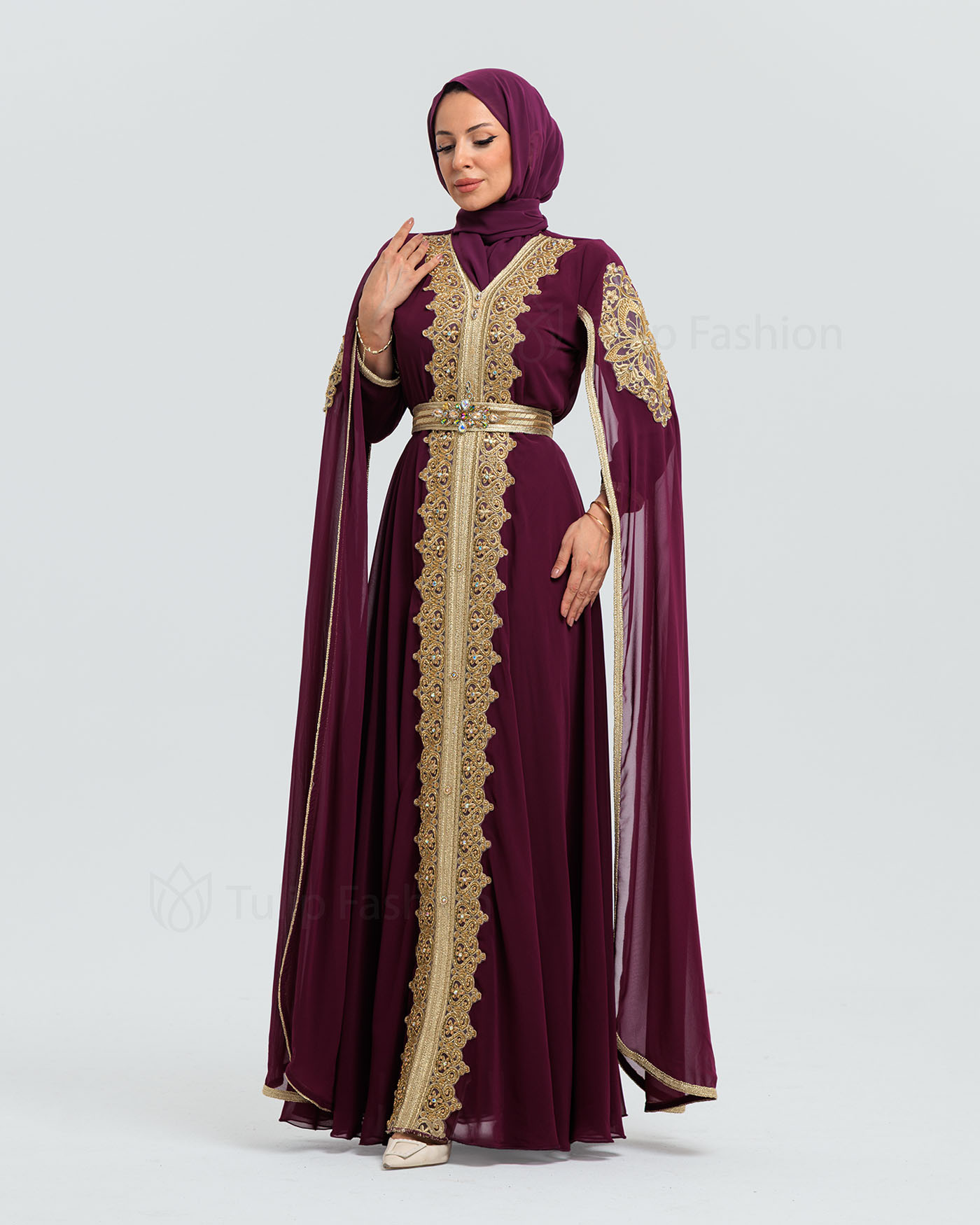 Kaftan - Purple - 7