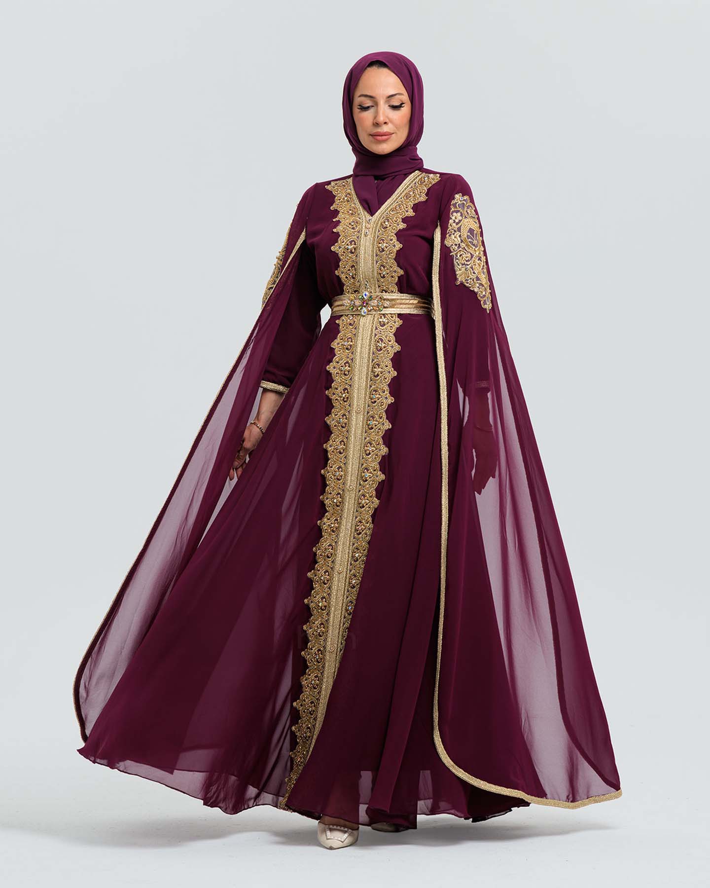 Kaftan - Purple