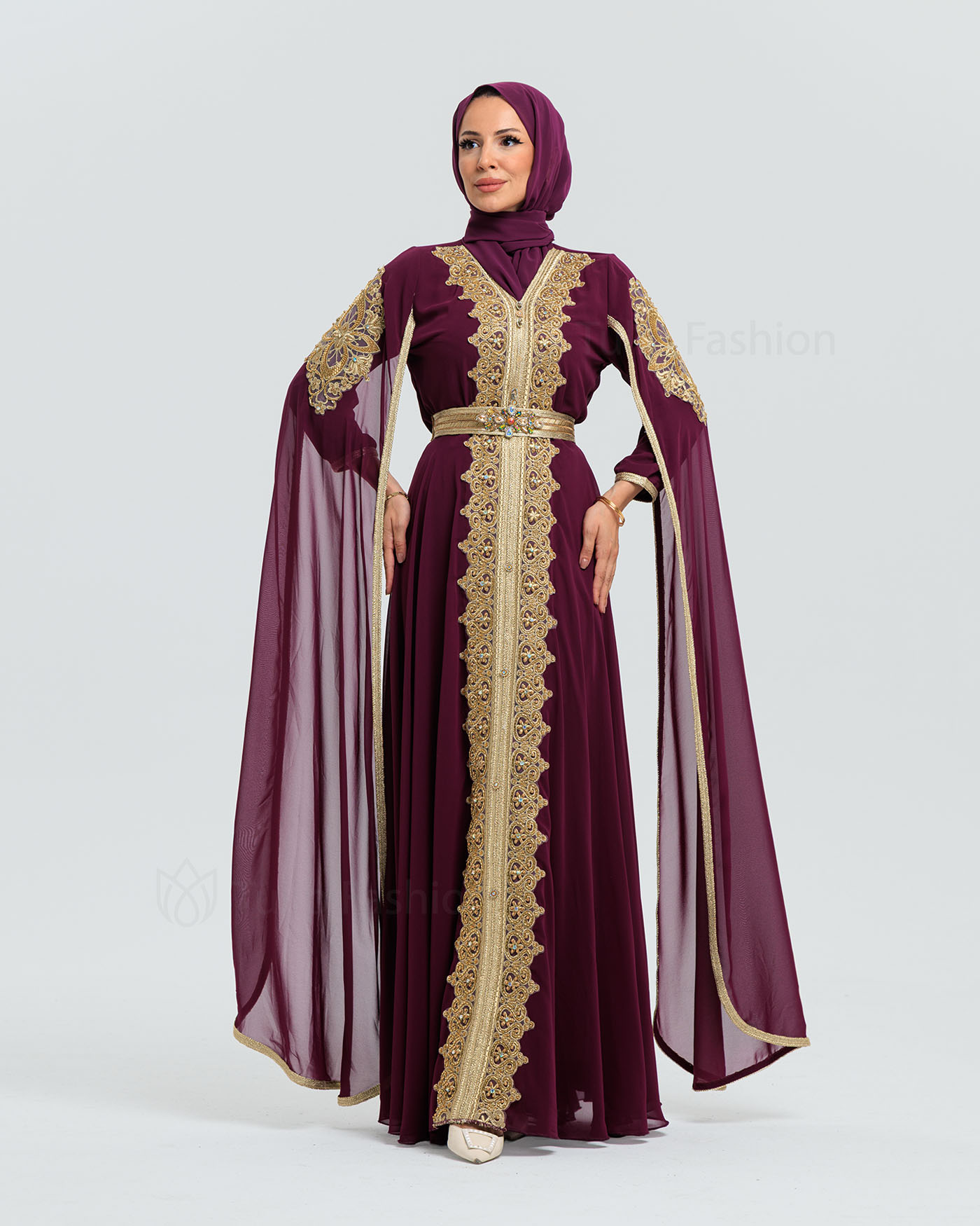 Kaftan - Purple - 4