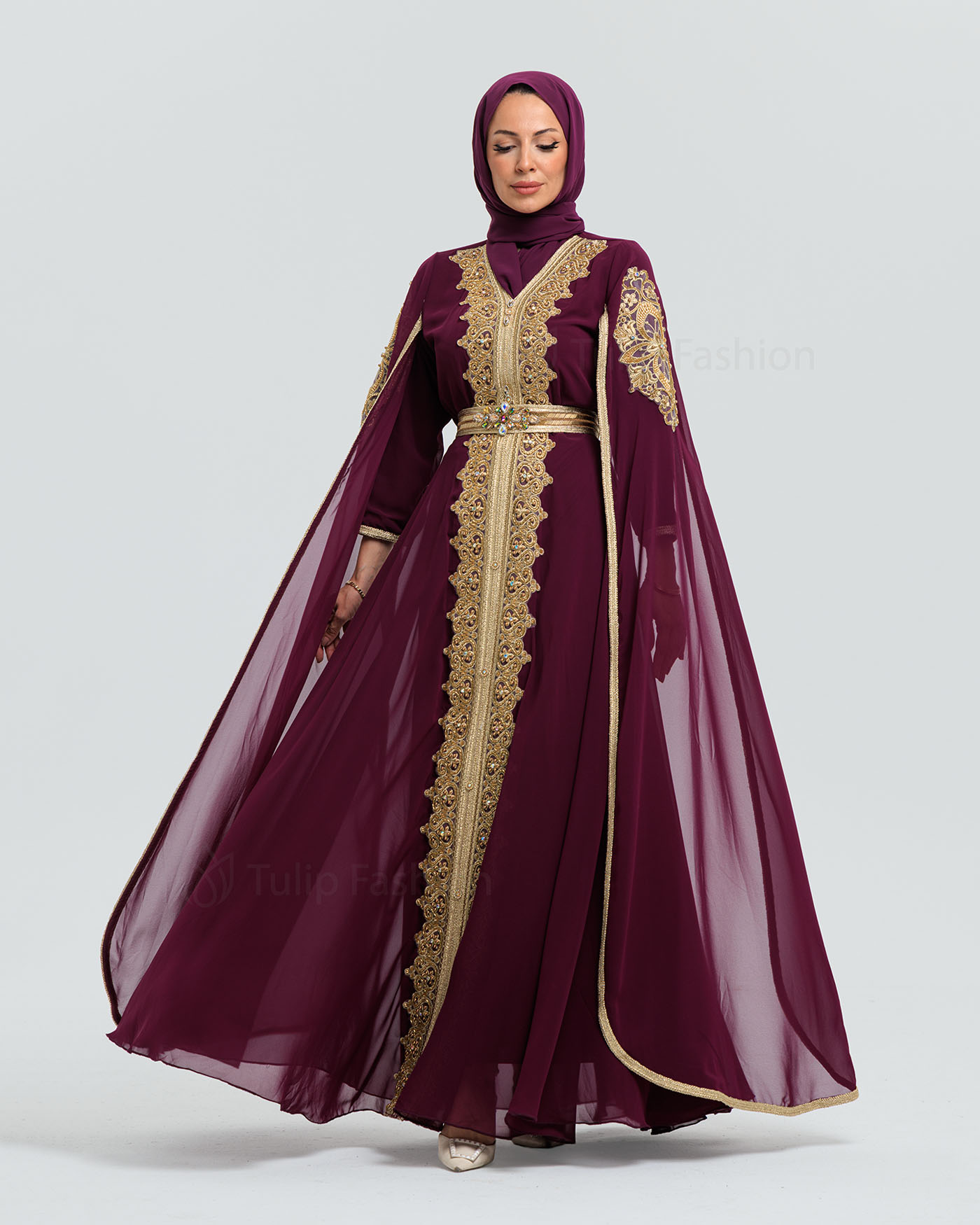 Kaftan - Purple