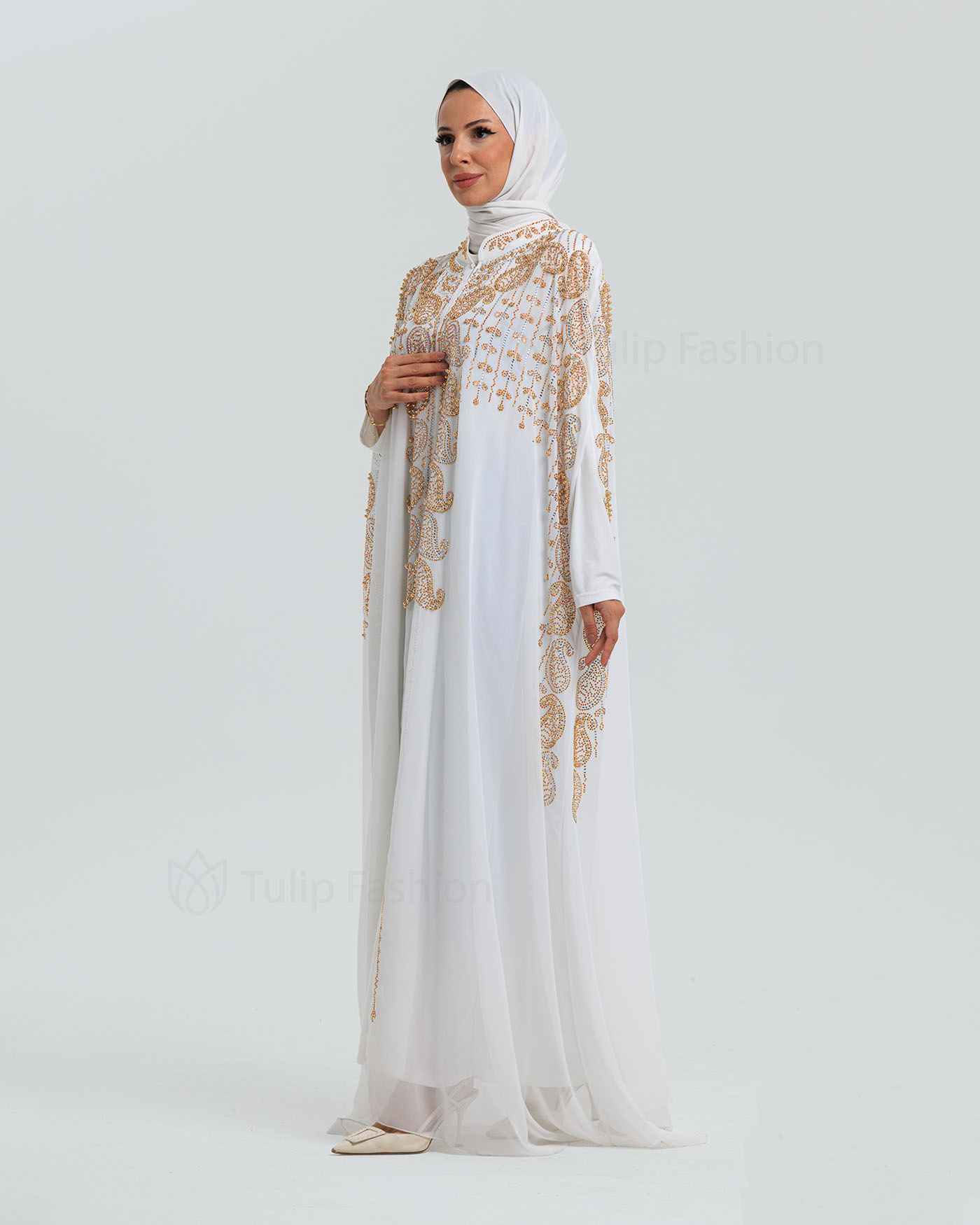 Abaya - White - 2