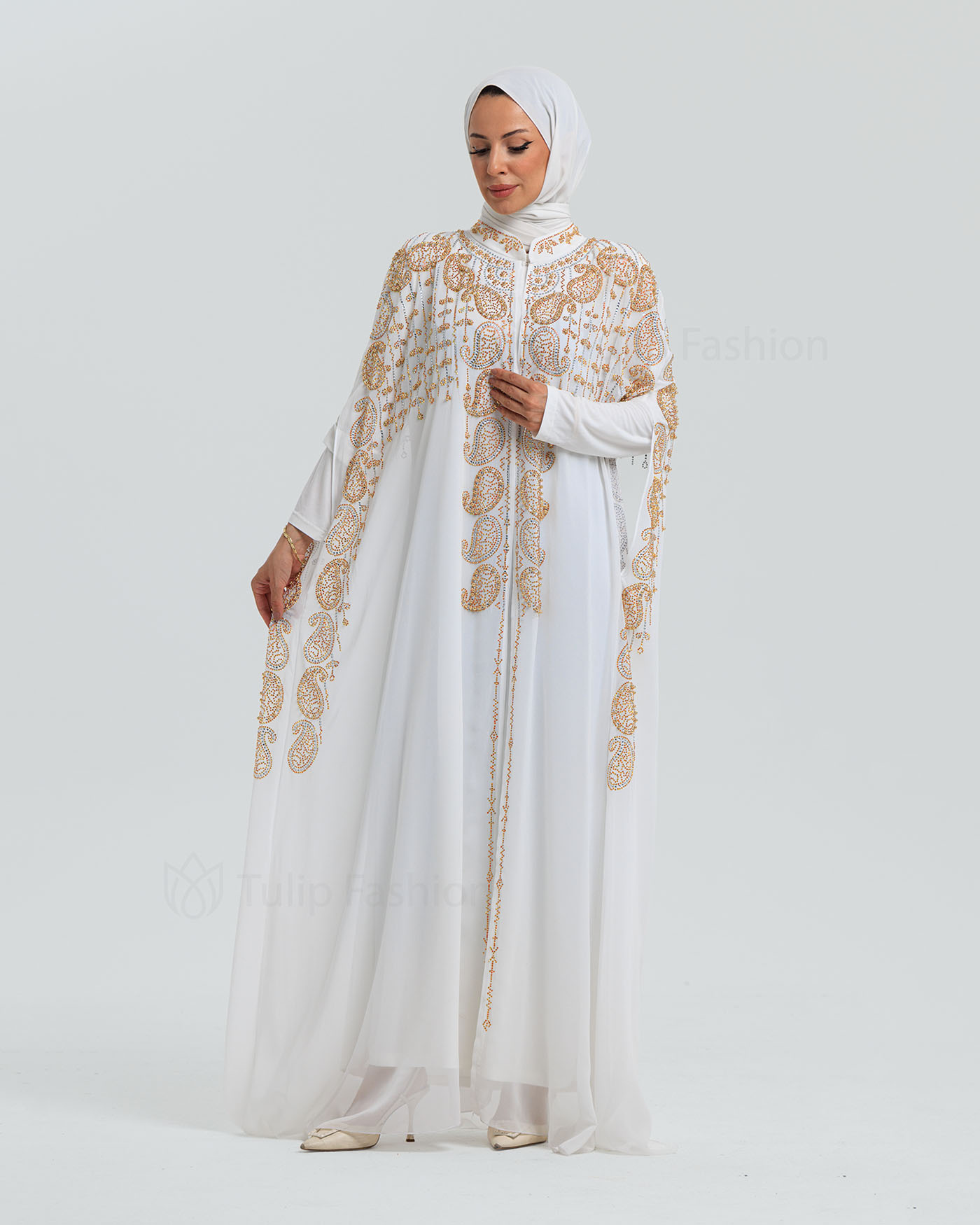 Abaya - White - 4