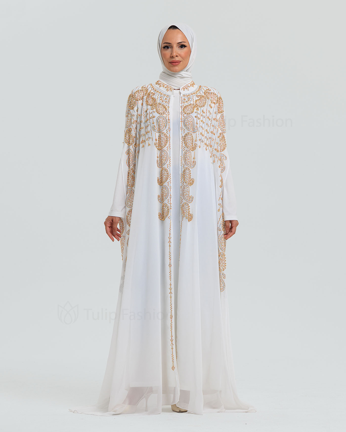 Abaya - White - 7