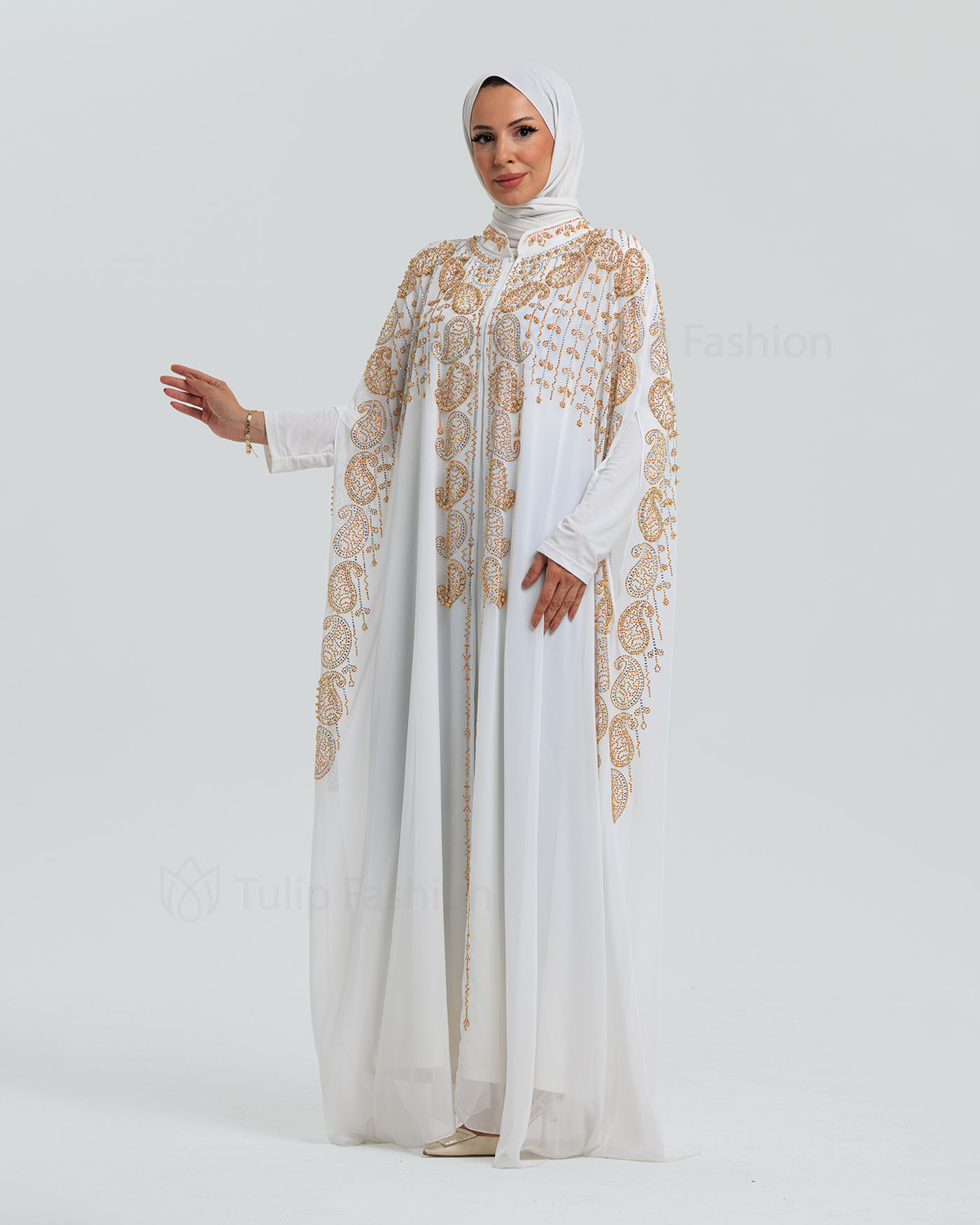 Abaya - White - 3