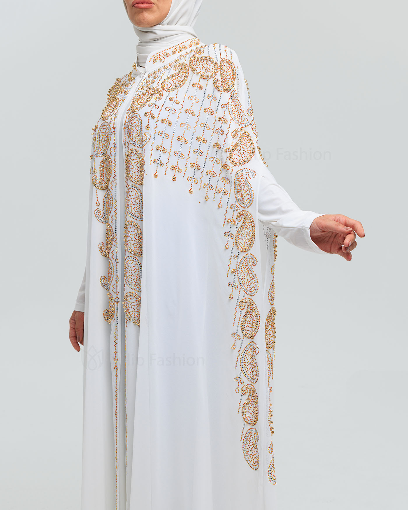 Abaya - White - 11