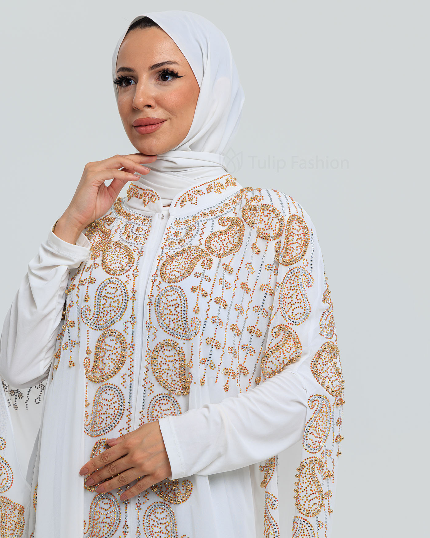 Abaya - White - 10