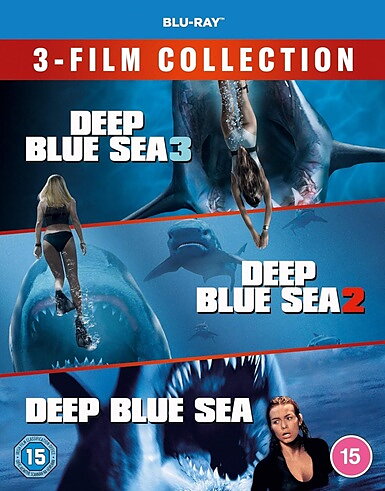 Deep Blue Sea: 3-Film Collection (BLU-RAY)