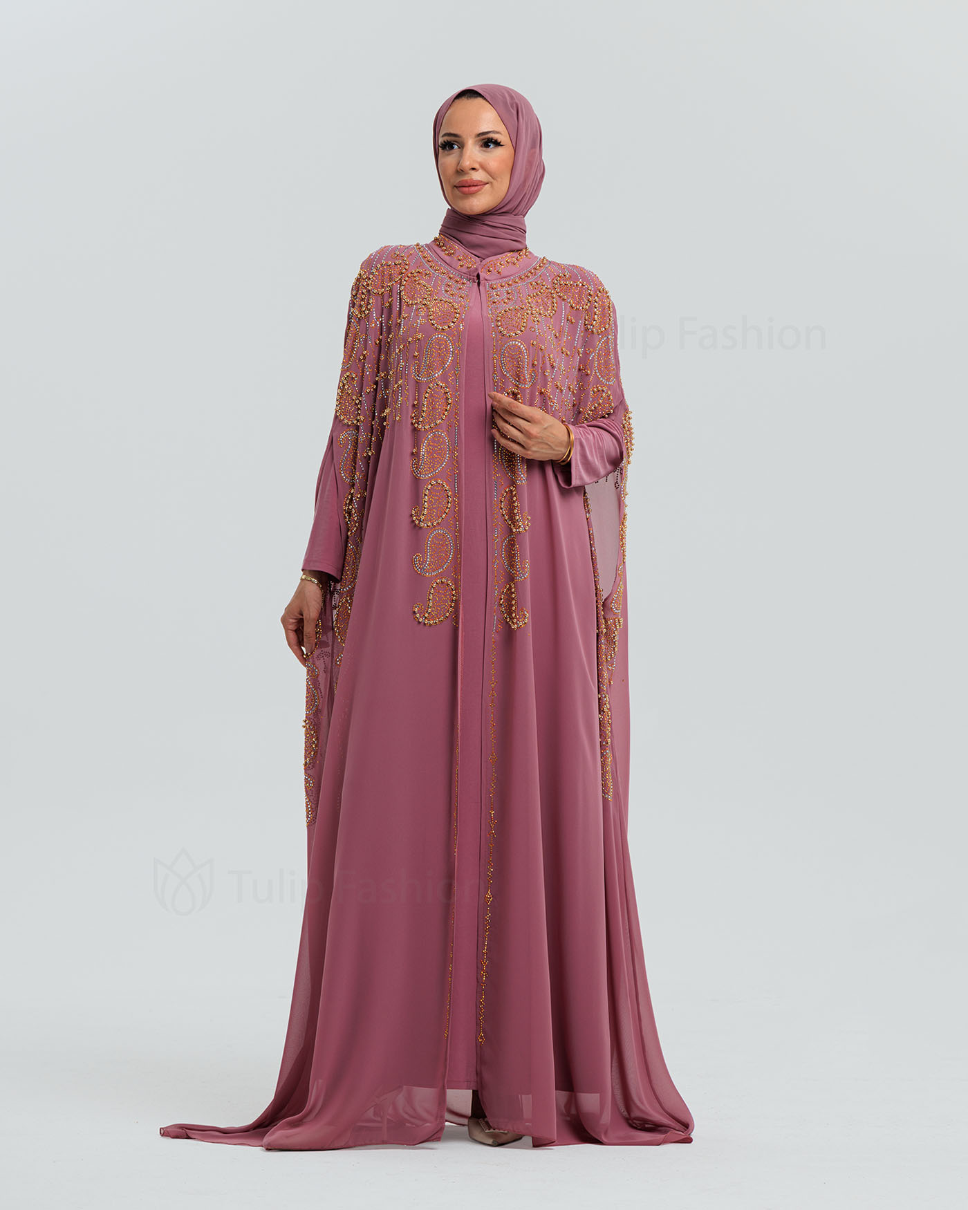 Abaya - Mauve