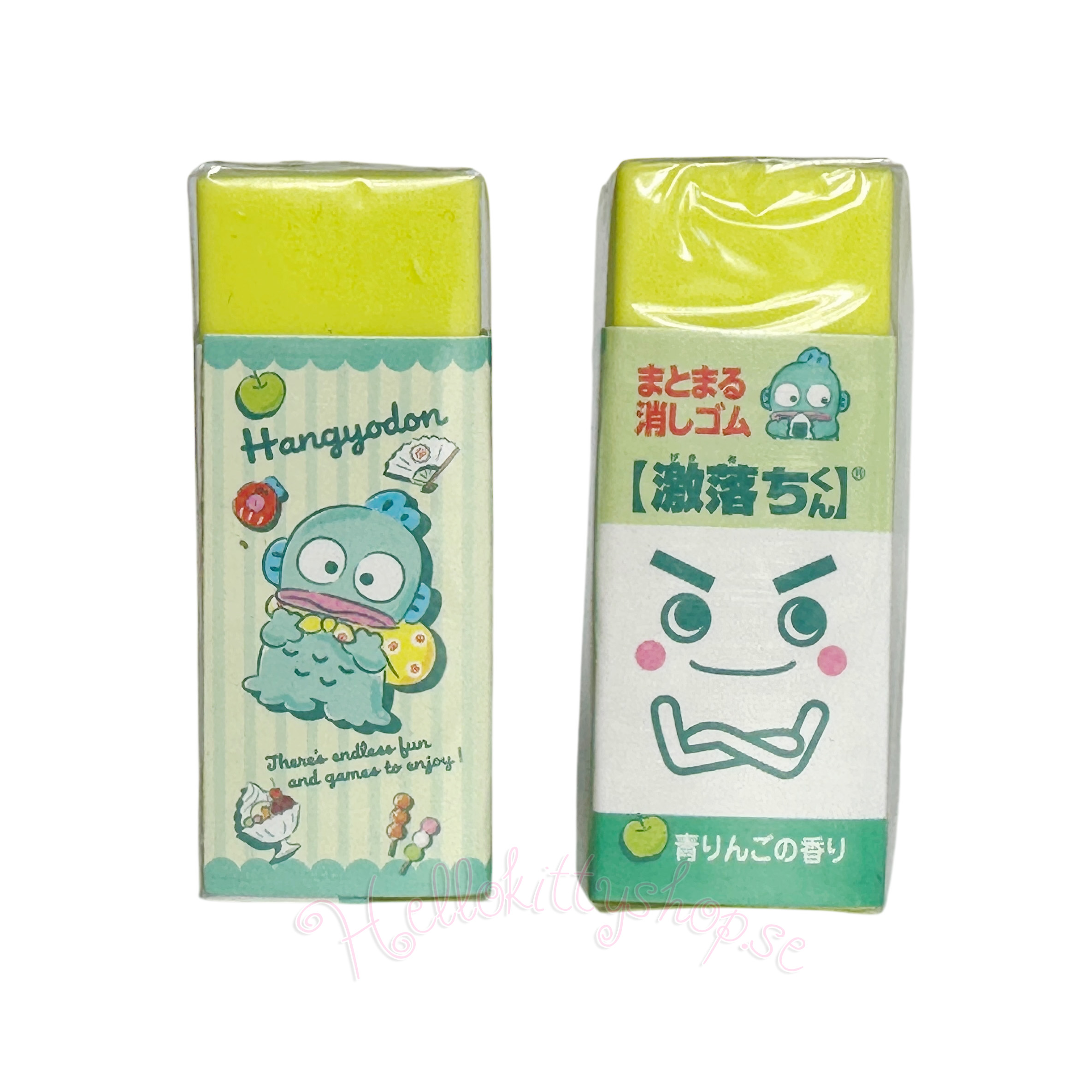 Sanrio Hangyodon Suddgummin 2 st - Med doft av Grönt Äpple - 2