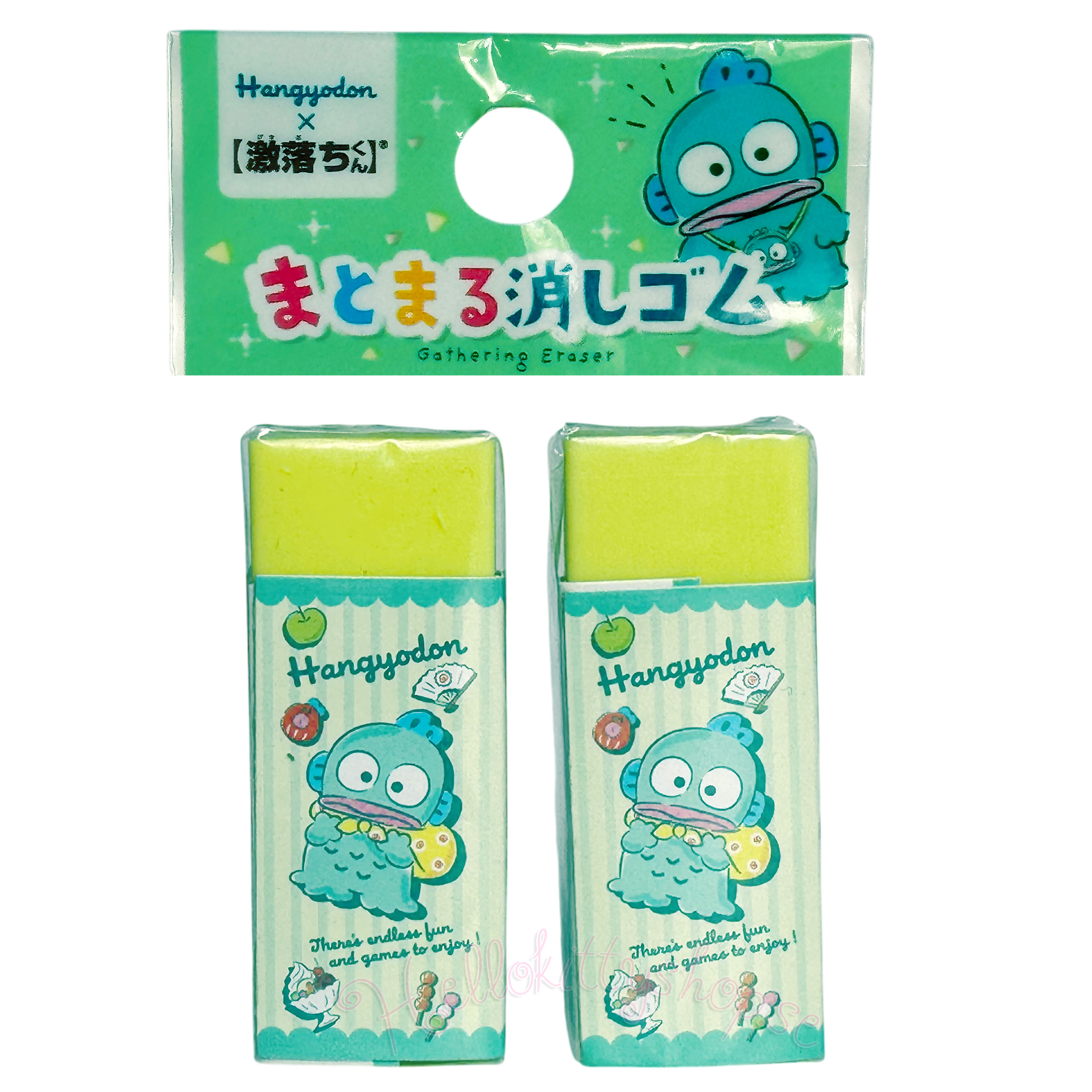 Sanrio Hangyodon Suddgummin 2 st - Med doft av Grönt Äpple