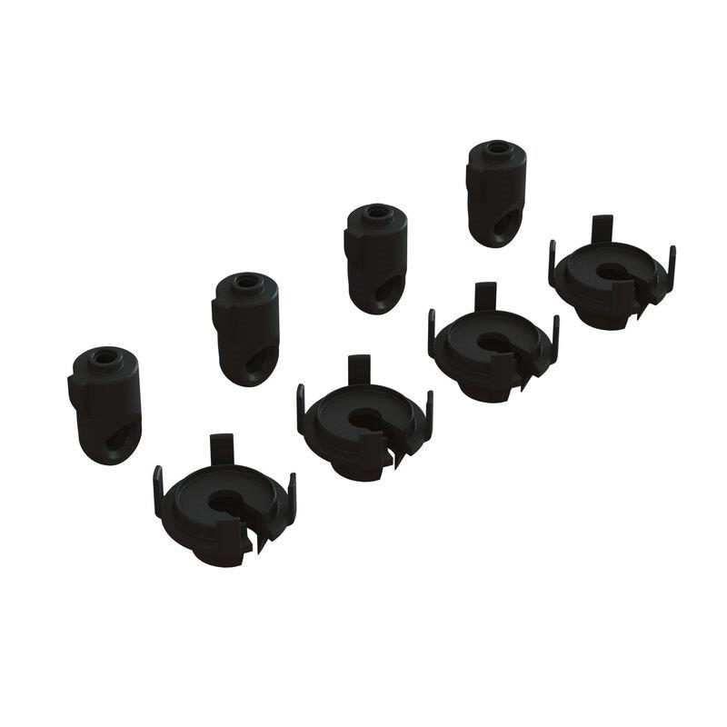 ARRMA Shock Rod End & Spring Perch Set (4 Shocks)