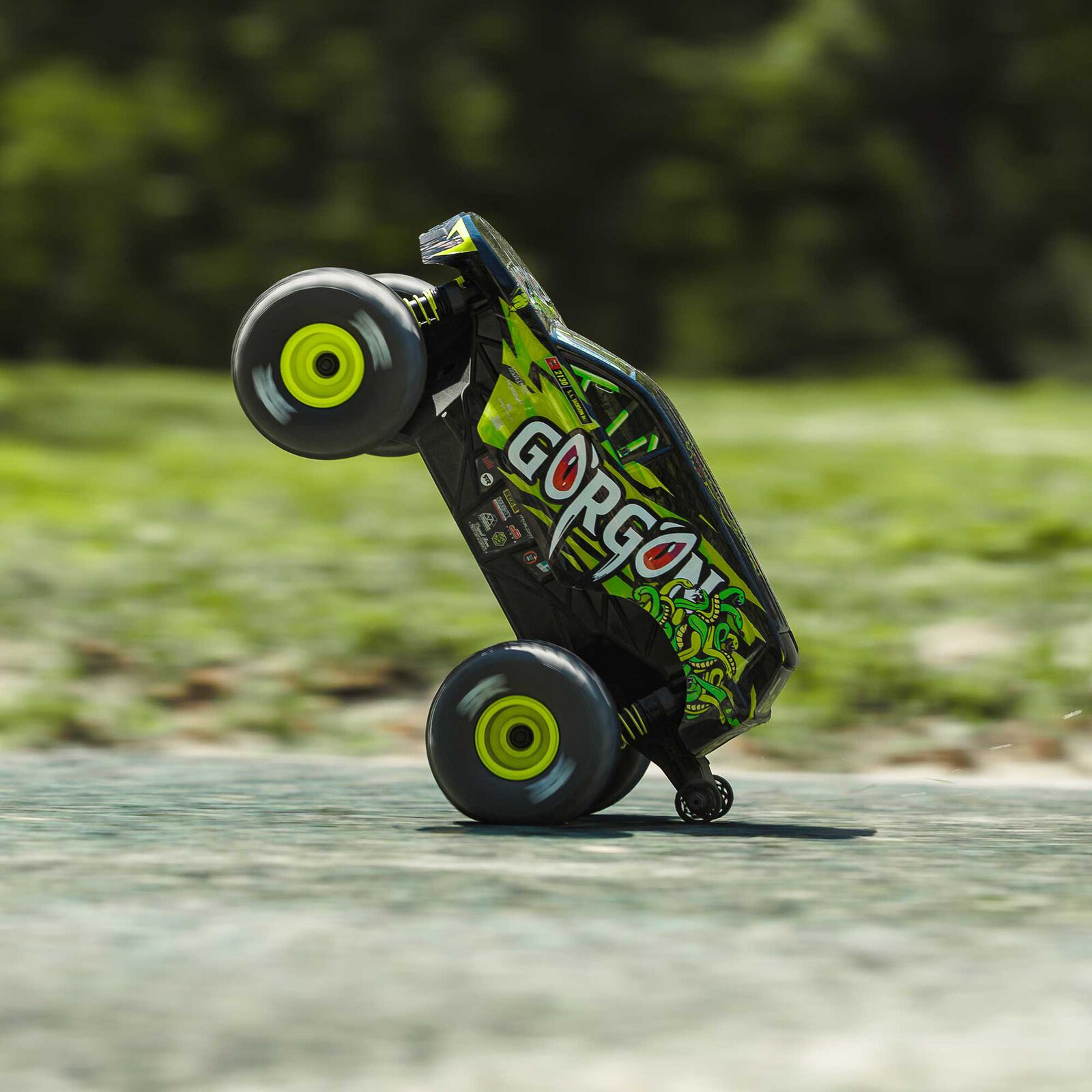 Arrma 1/16 GORGON GROM 4X4 RTR Brushed Monster Truck (Battery & Charger Included), Yellow - 16