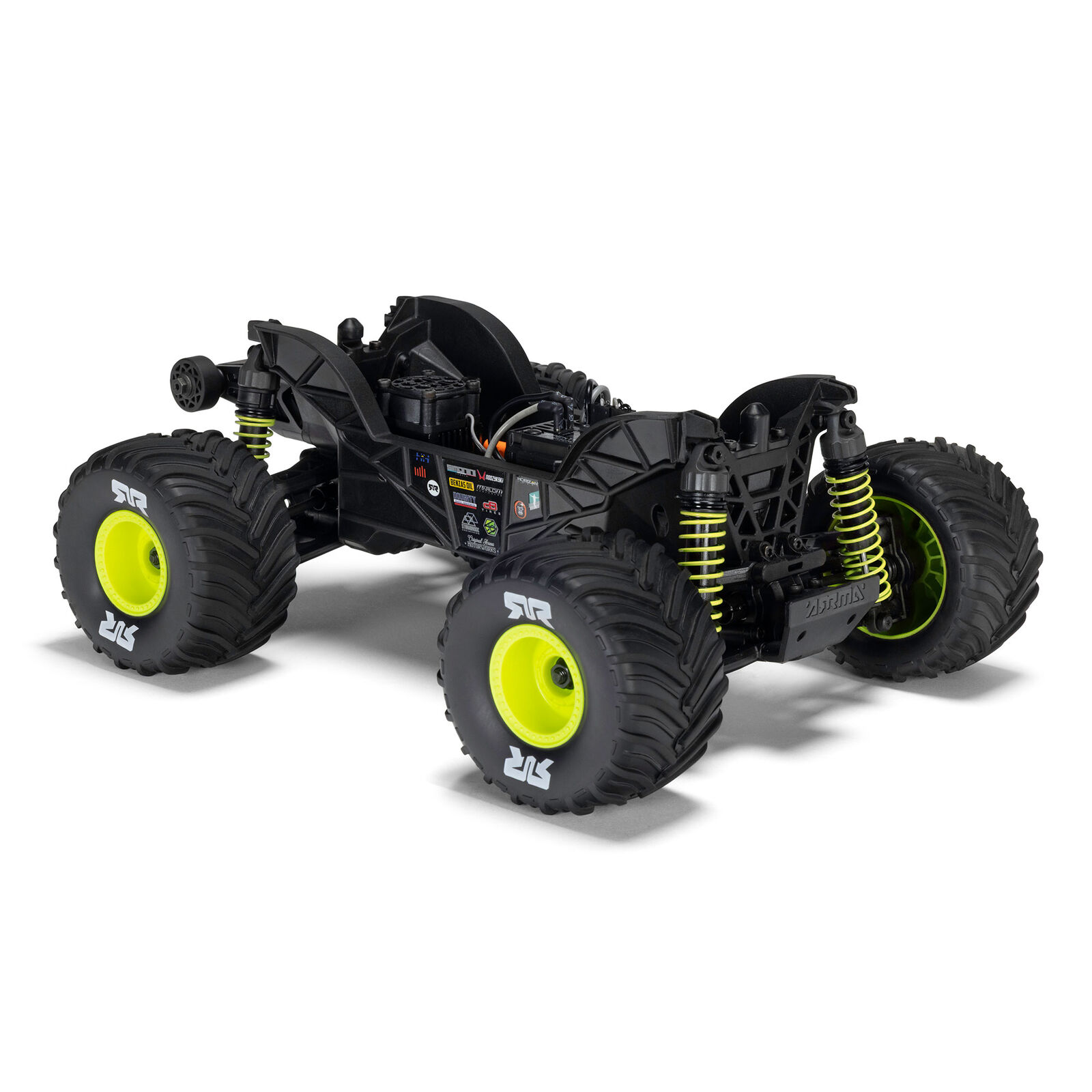 Arrma 1/16 GORGON GROM 4X4 RTR Brushed Monster Truck (Battery & Charger Included), Yellow - 7