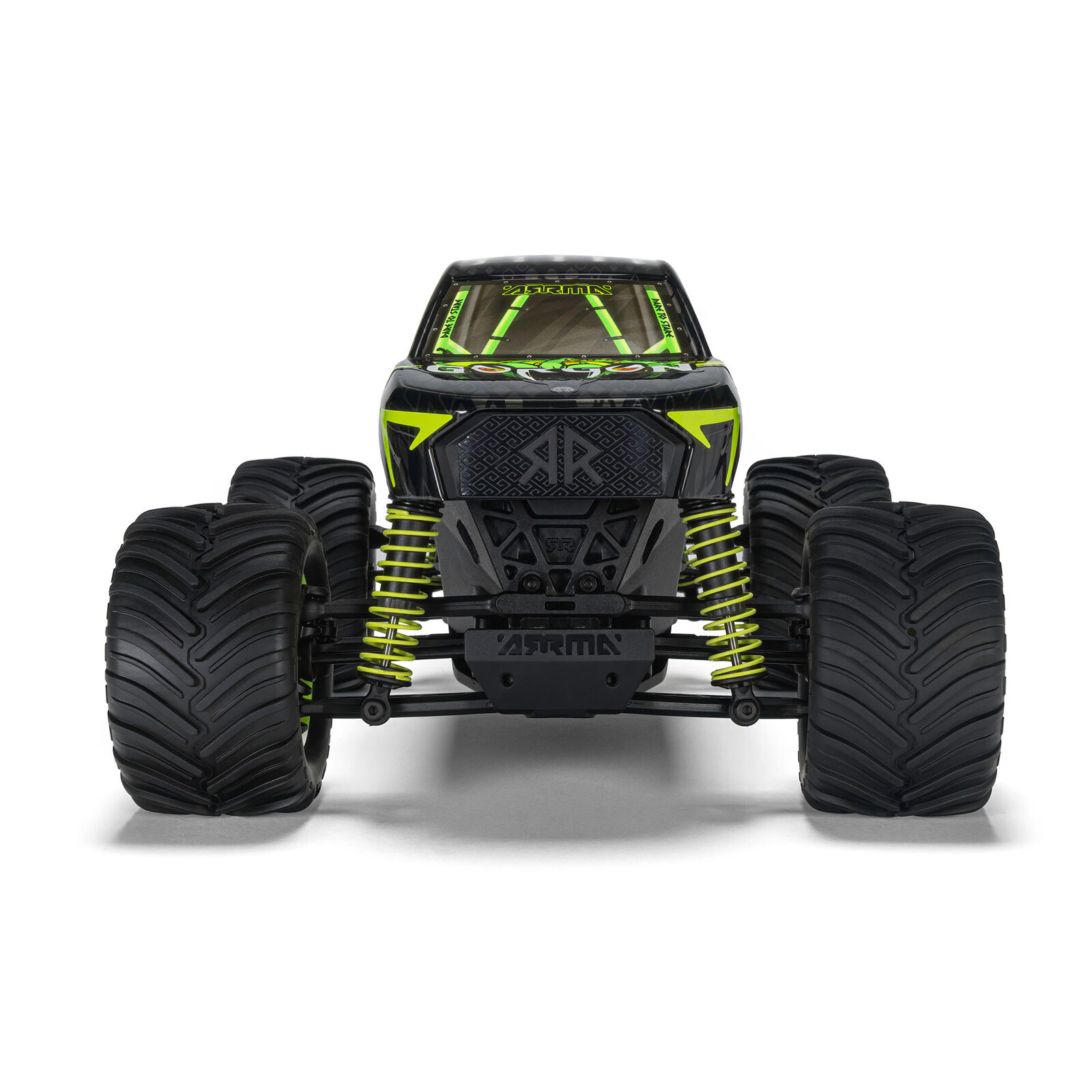 Arrma 1/16 GORGON GROM 4X4 RTR Brushed Monster Truck (Battery & Charger Included), Yellow - 5