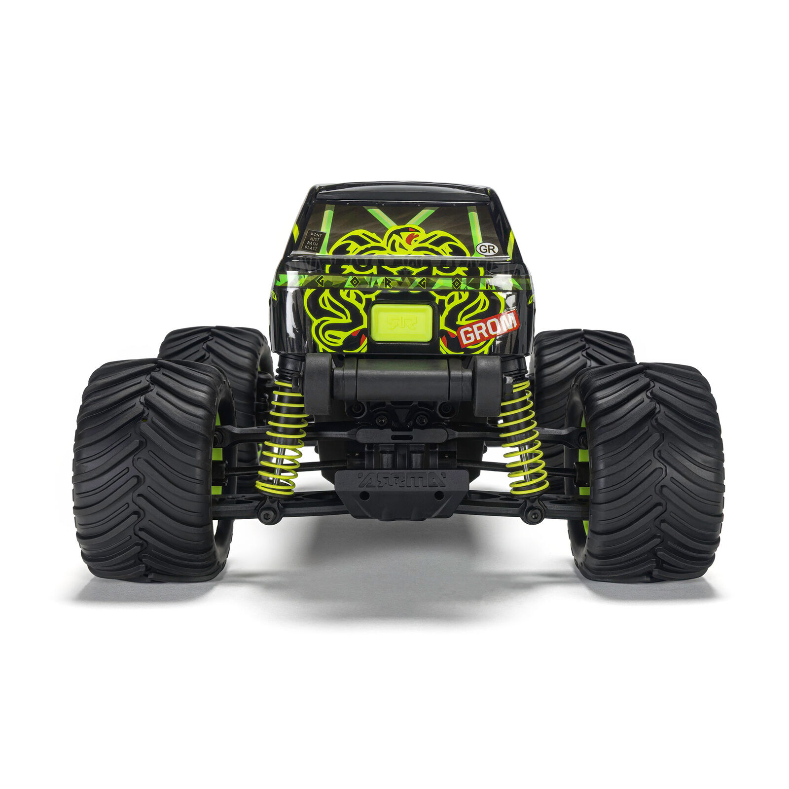 Arrma 1/16 GORGON GROM 4X4 RTR Brushed Monster Truck (Battery & Charger Included), Yellow - 6