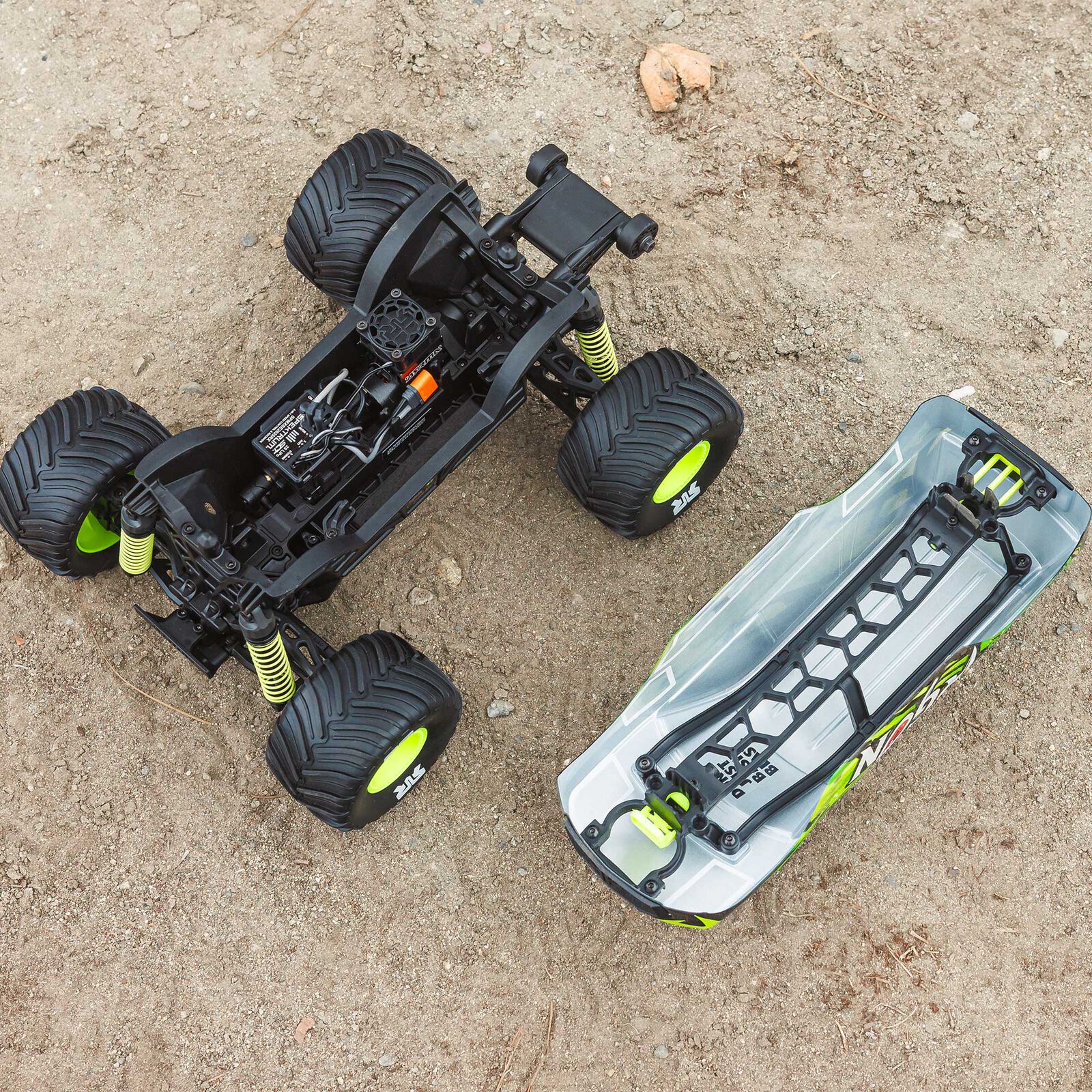 Arrma 1/16 GORGON GROM 4X4 RTR Brushed Monster Truck (Battery & Charger Included), Yellow - 21