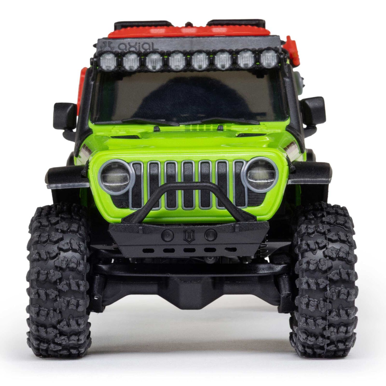Axial 1/30 SCX30 Jeep Wrangler JLU 4X4 RTR Brushed Rock Crawler (Battery & Charger Included), Green - 23