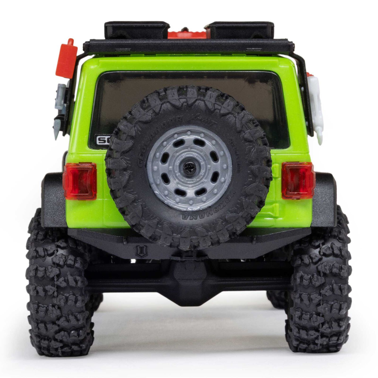 Axial 1/30 SCX30 Jeep Wrangler JLU 4X4 RTR Brushed Rock Crawler (Battery & Charger Included), Green - 6