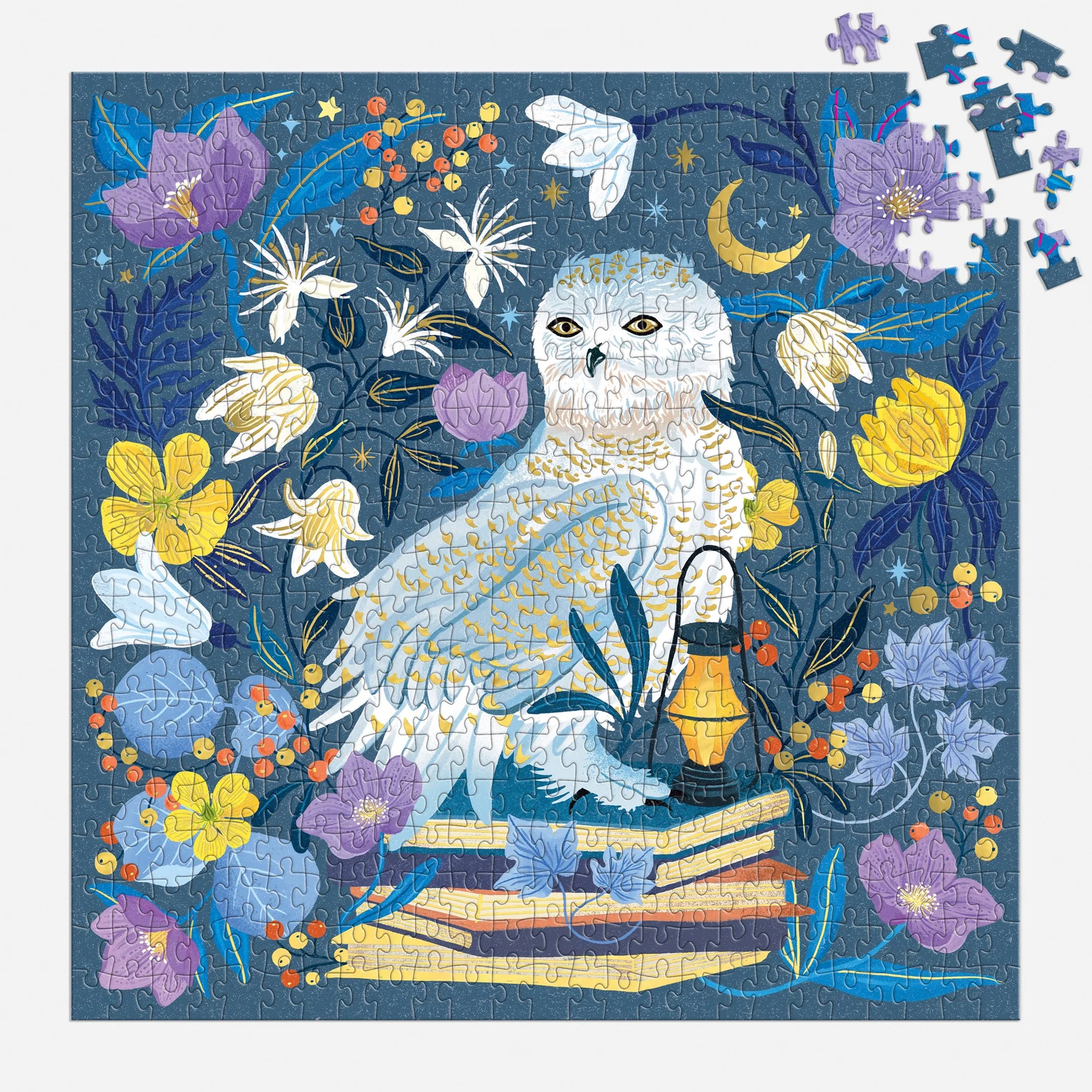 Celestial Owl 500 Piece Foil Puzzle - 5