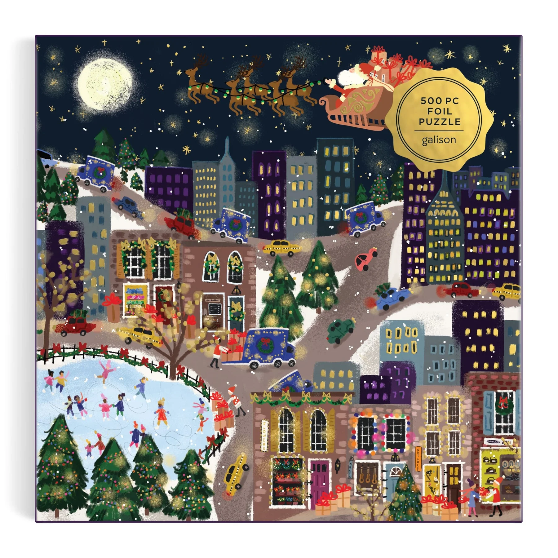 Presentville 500 Piece Foil Puzzle - 2