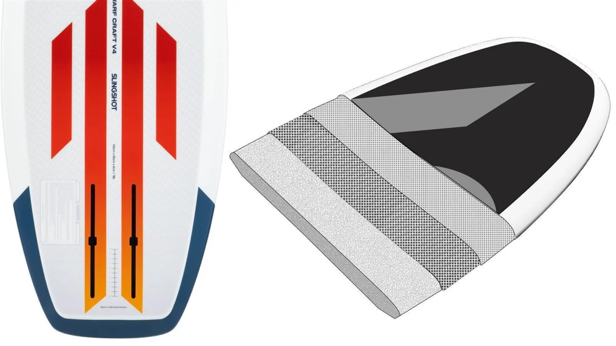 Slingshot Dwarf Craft V4 - kitefoil board - 2