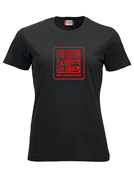 S/L T-Shirt Bomull Riai Aikido Dojo