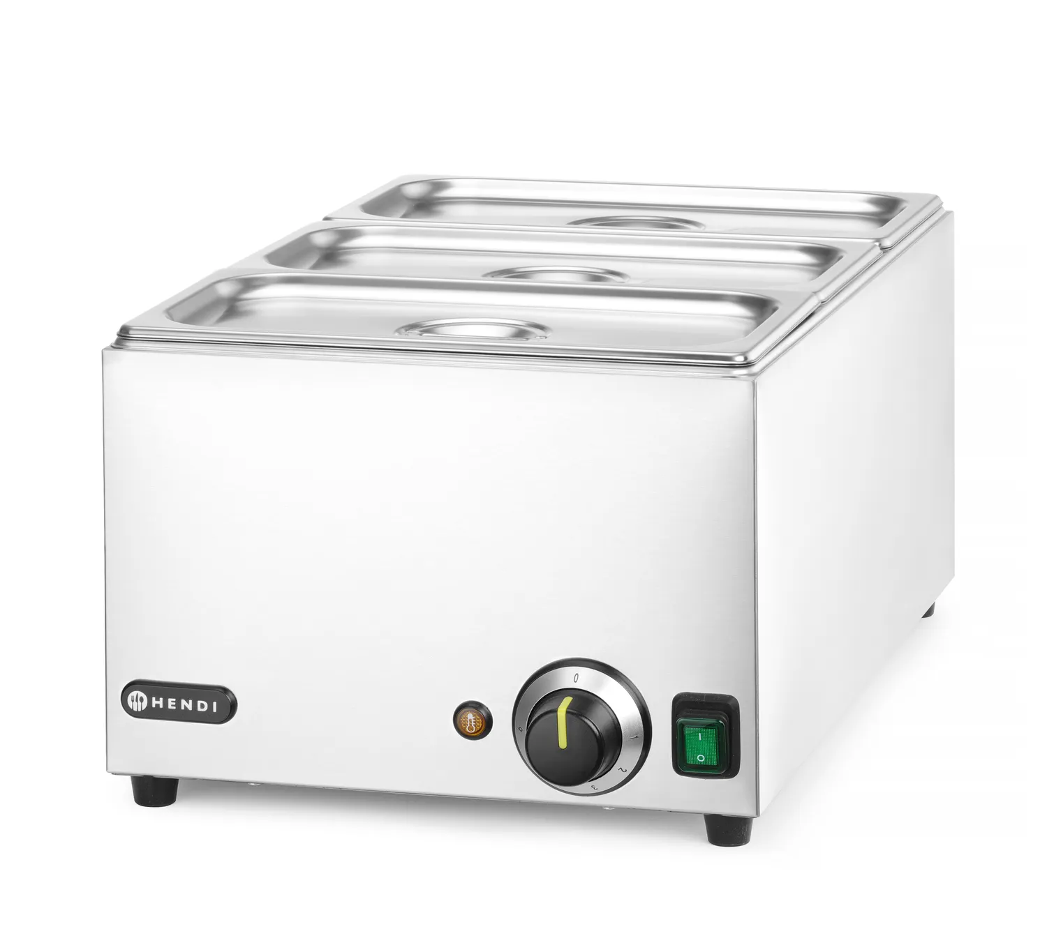 Water bath incl. 3 x GN 1/3-100 mm canteens - 2