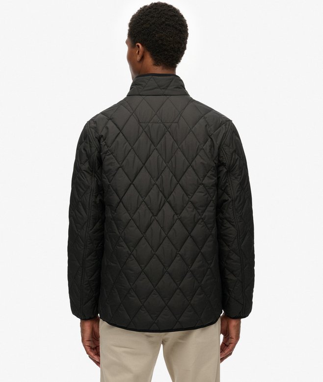 Superdry - Quilted Estate Jacket - Black - 3