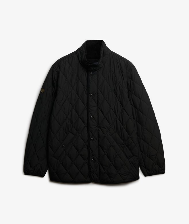 Superdry - Quilted Estate Jacket - Black - 5
