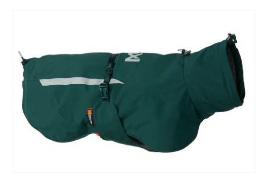 Non-stop Fjord Lined Raincoat dark teal - fodrat regntäcke