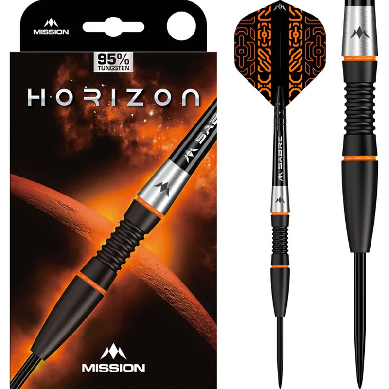 Mission Horizon Black PVD & Orange 95% 22g