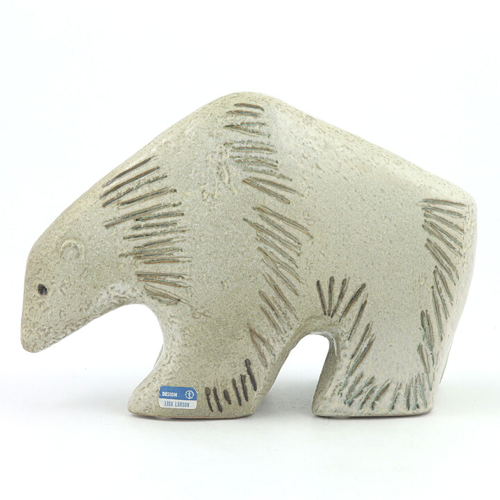 リサラーソン シロクマ Stora Zoo Isbjorn (大きな動物園) シリーズ   23/16cm (2)