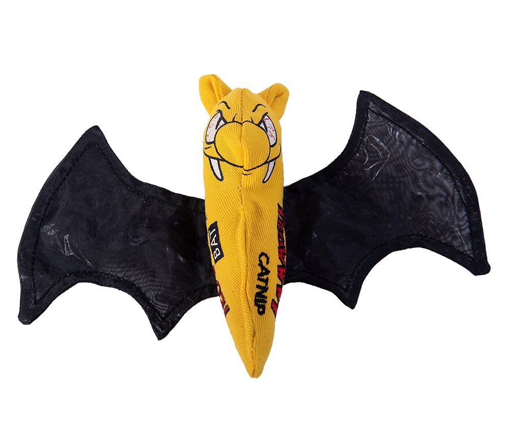Yeowww Halloween Kattleksak med Kattmynta - Fladdermus