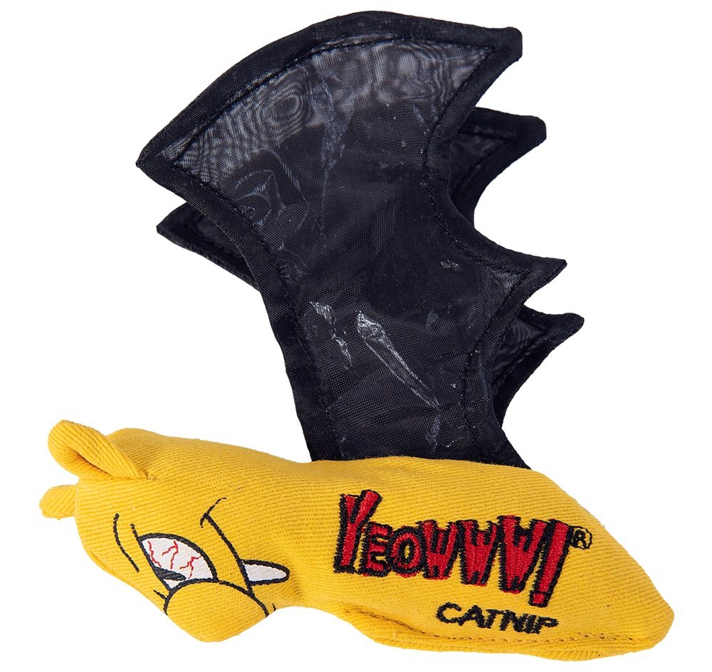 Yeowww Halloween Cat Toy with Catnip - Bat - organic