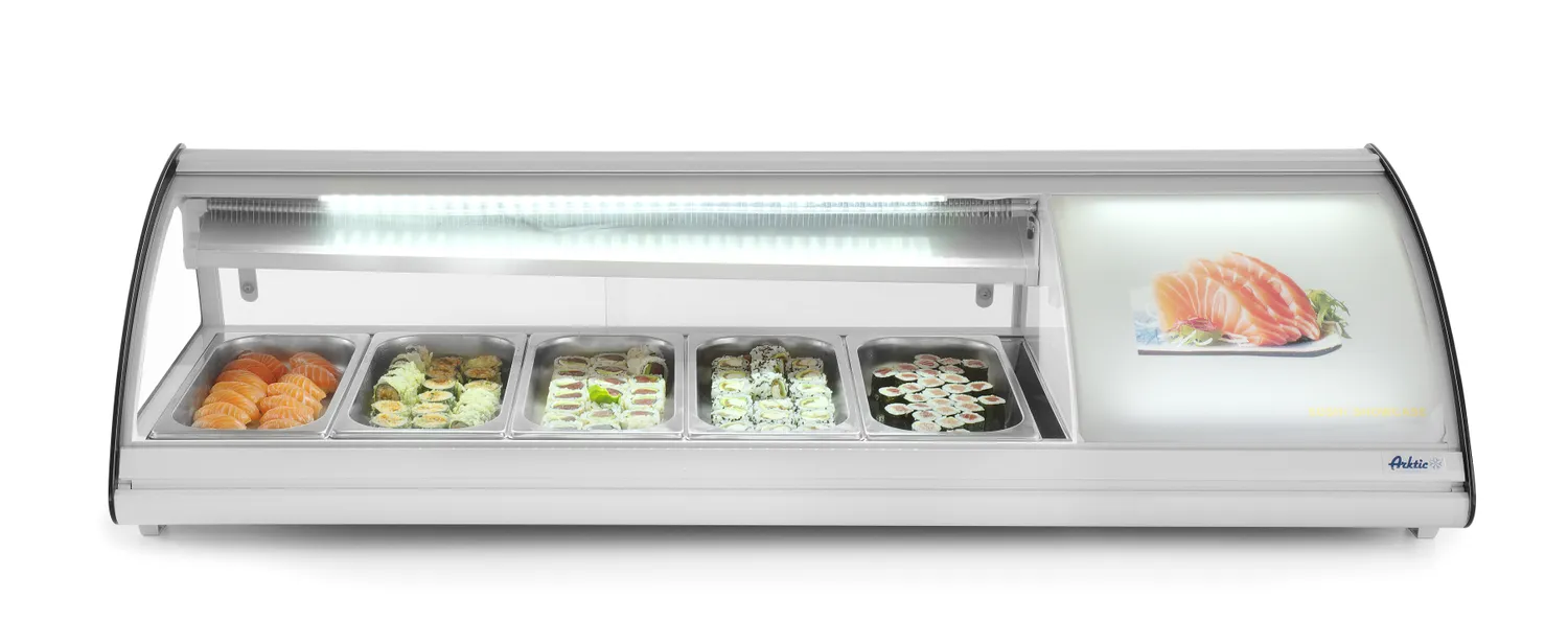 Sushi display 5x GN 1/3 - 6