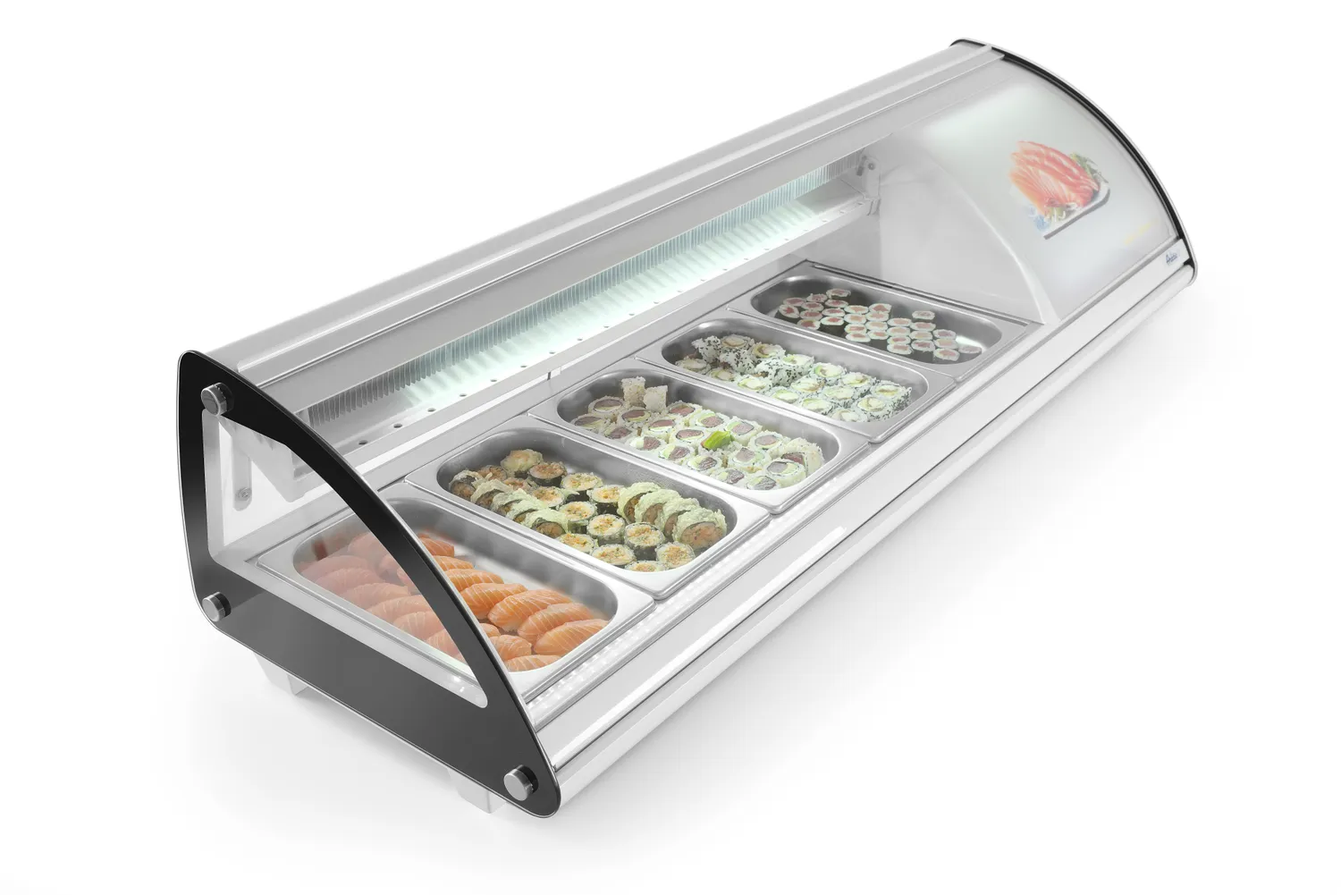 Sushi display 5x GN 1/3 - 20