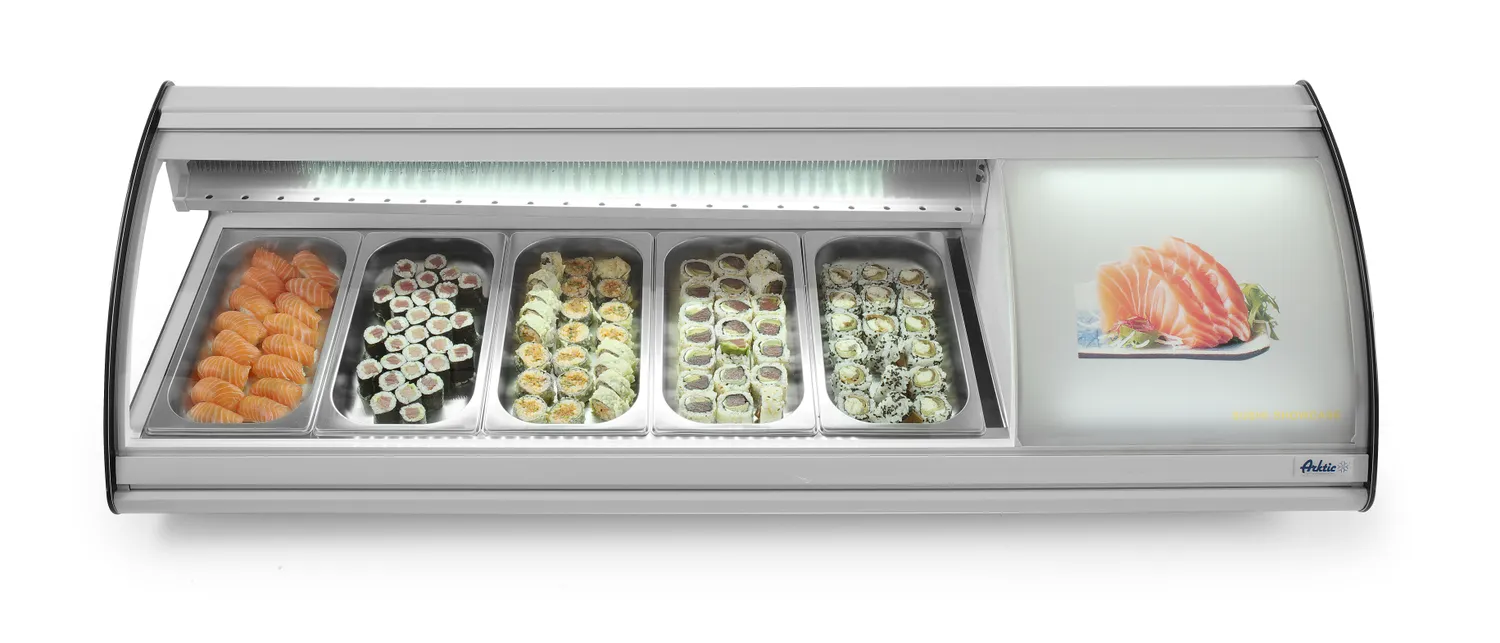 Sushi display 5x GN 1/3 - 9