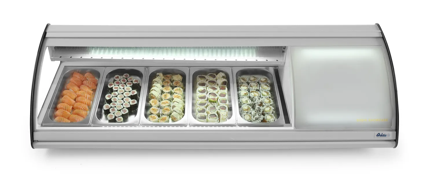 Sushi display 5x GN 1/3 - 3