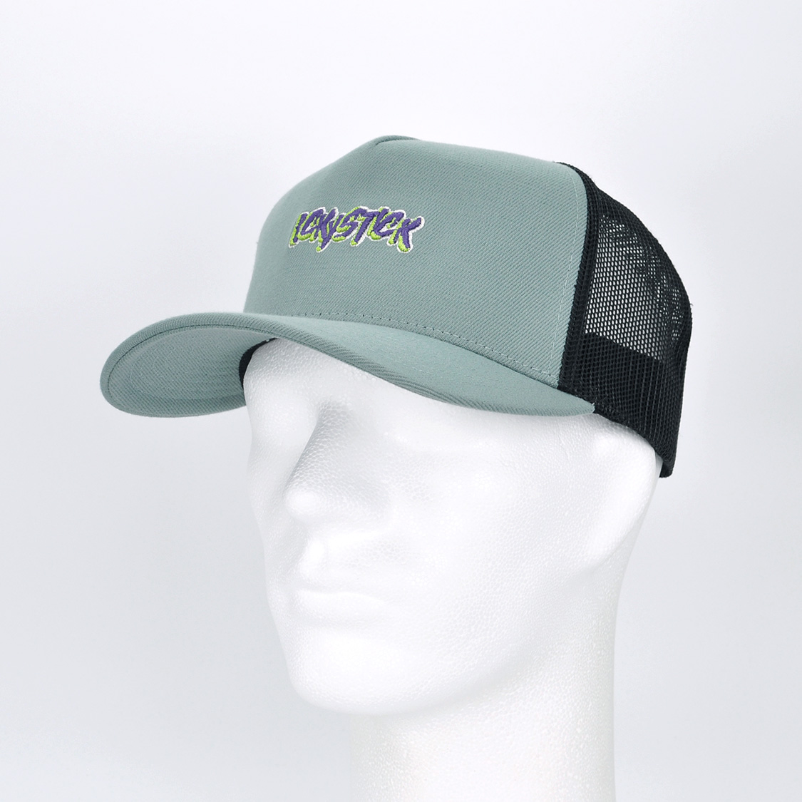 Ickystick - Horror A-Frame Trucker Gun Metal Green