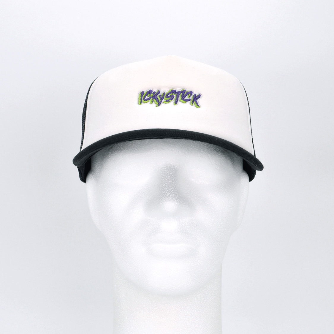 Ickystick - Horror Foam Trucker Black/White - 4
